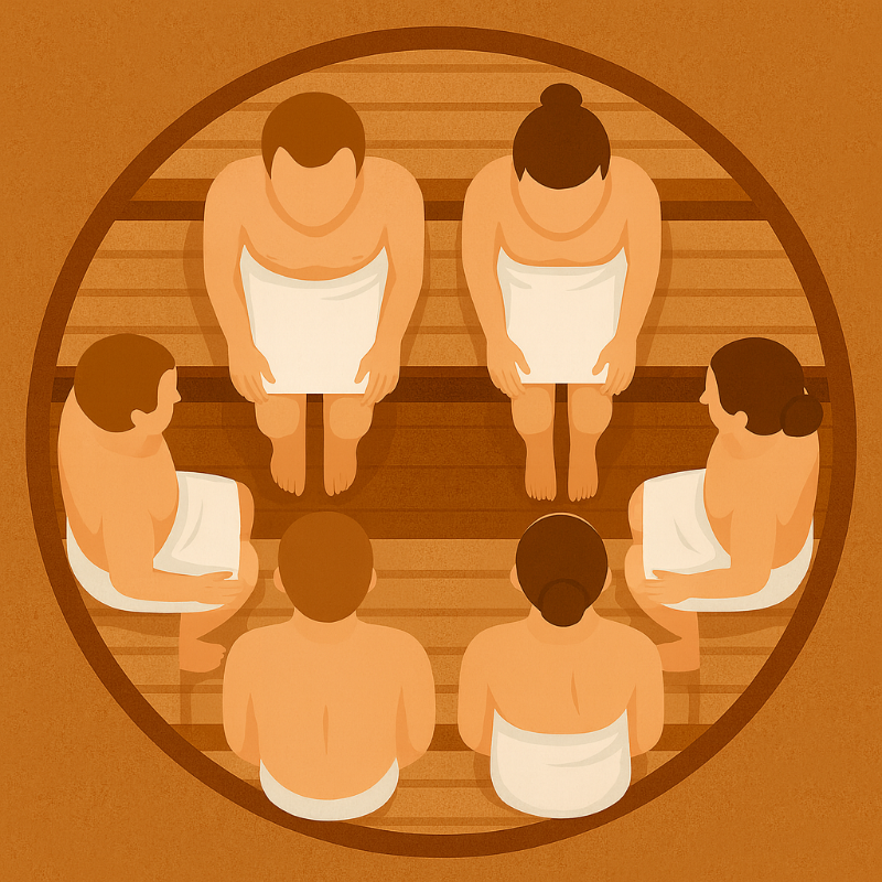 Canadian Timber Tranquility MP Cedar Outdoor Barrel Sauna (4-5 Person) with Harvia 8kW Heater