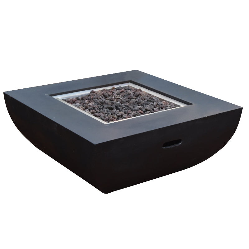 Aurora Propane Fire Table in Dark Gray