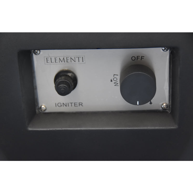 Aurora Propane Fire Table in Dark Gray