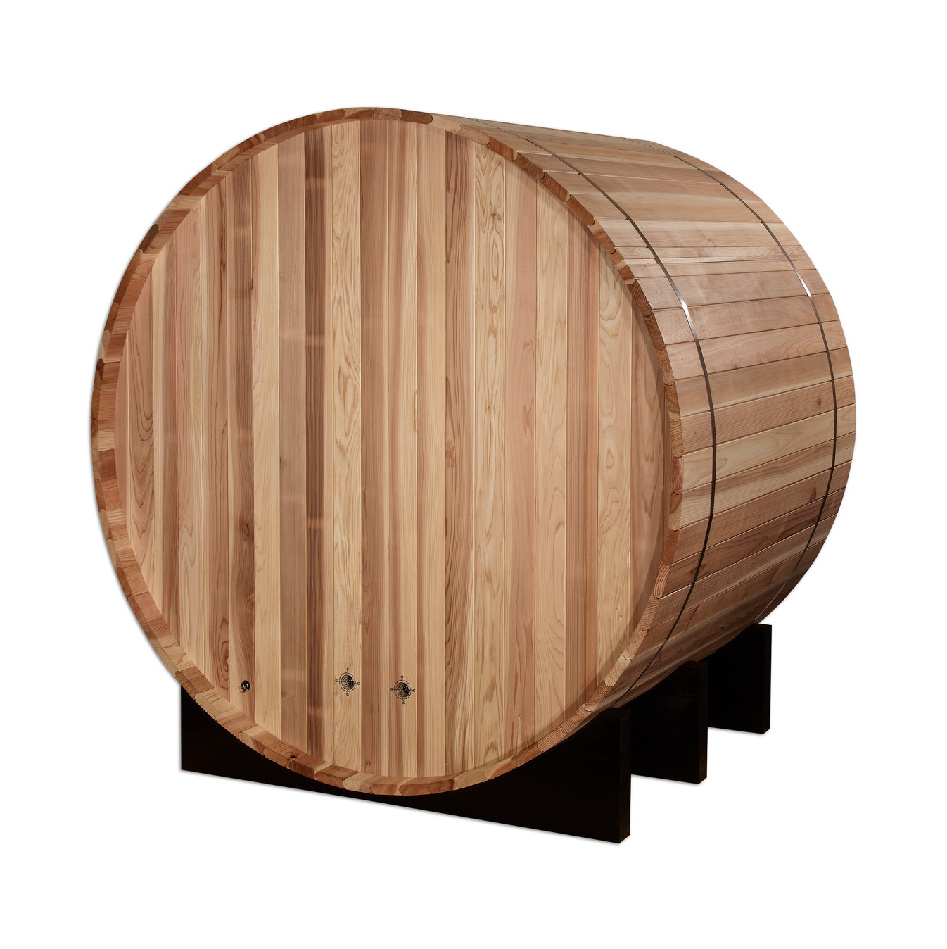 St. Moritz Cedar 2-Person Traditional Outdoor Barrel Sauna