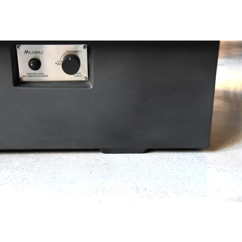 Branford Propane Fire Table in Black