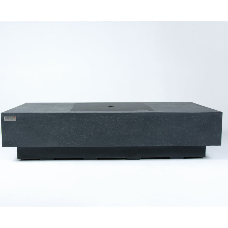Cannes Propane Fire Table in Dark Gray