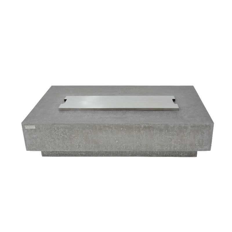 Hampton Propane Fire Table in Light Gray