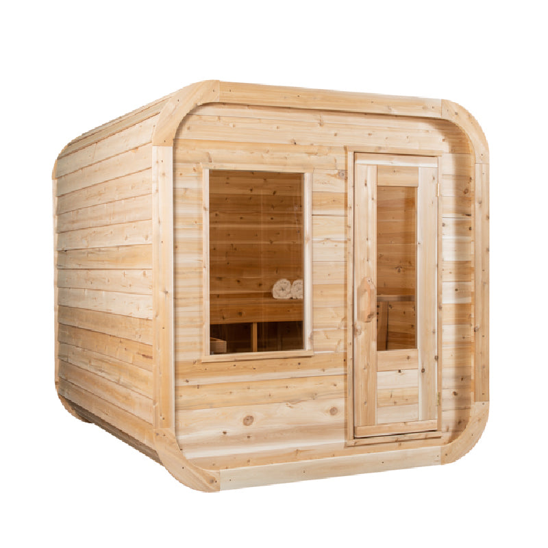 Canadian Timber Luna Cedar 2-3 Person Traditional Outdoor Sauna