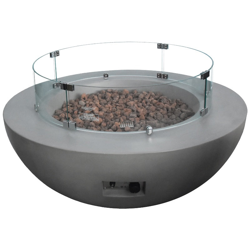 Wind Screen for Lunar Bowl Propane Fire Table