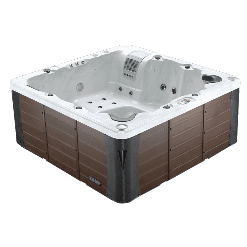 LYS6000 6-Person 46-Jet Hot Tub with Lounger