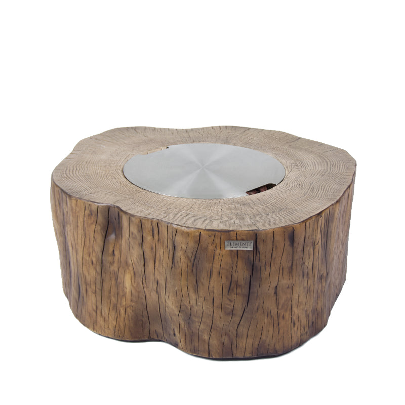 Manchester Propane Fire Table in Red Wood