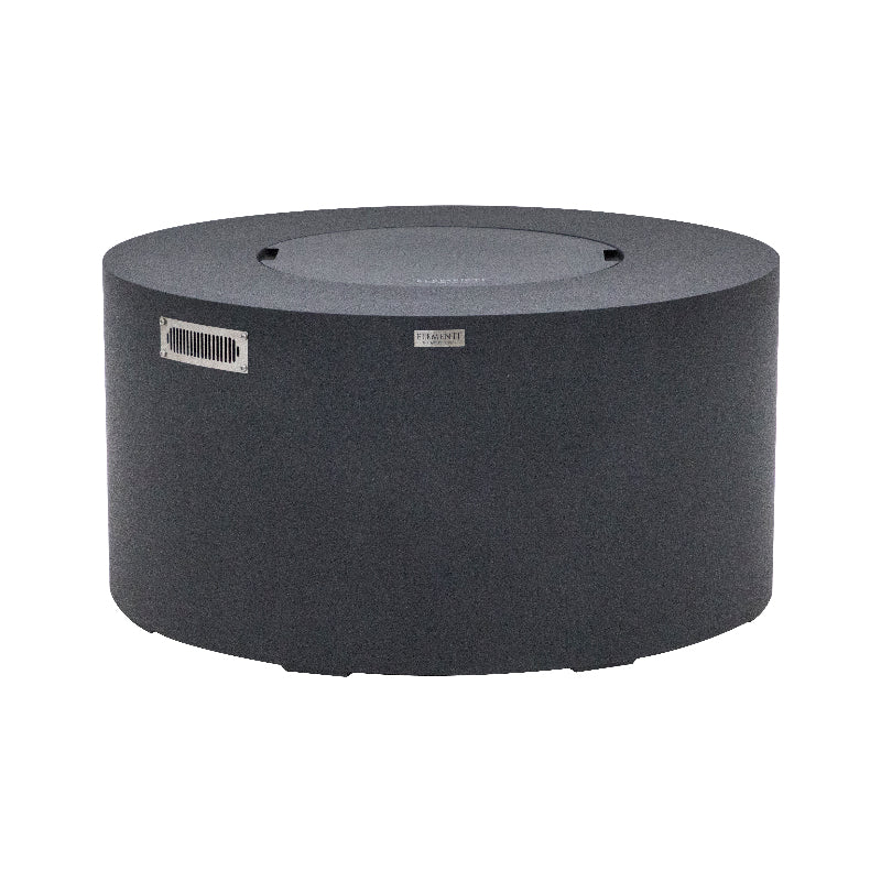 Pacaya Fire Table with Hidden Propane Tank in Dark Gray