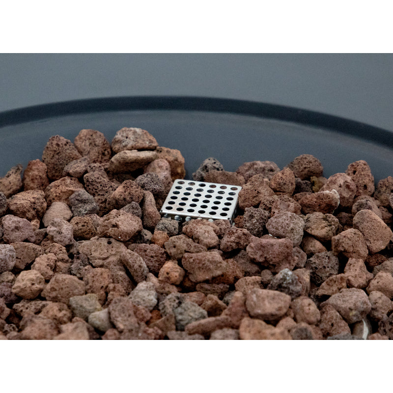 Pacaya Fire Table with Hidden Propane Tank in Dark Gray