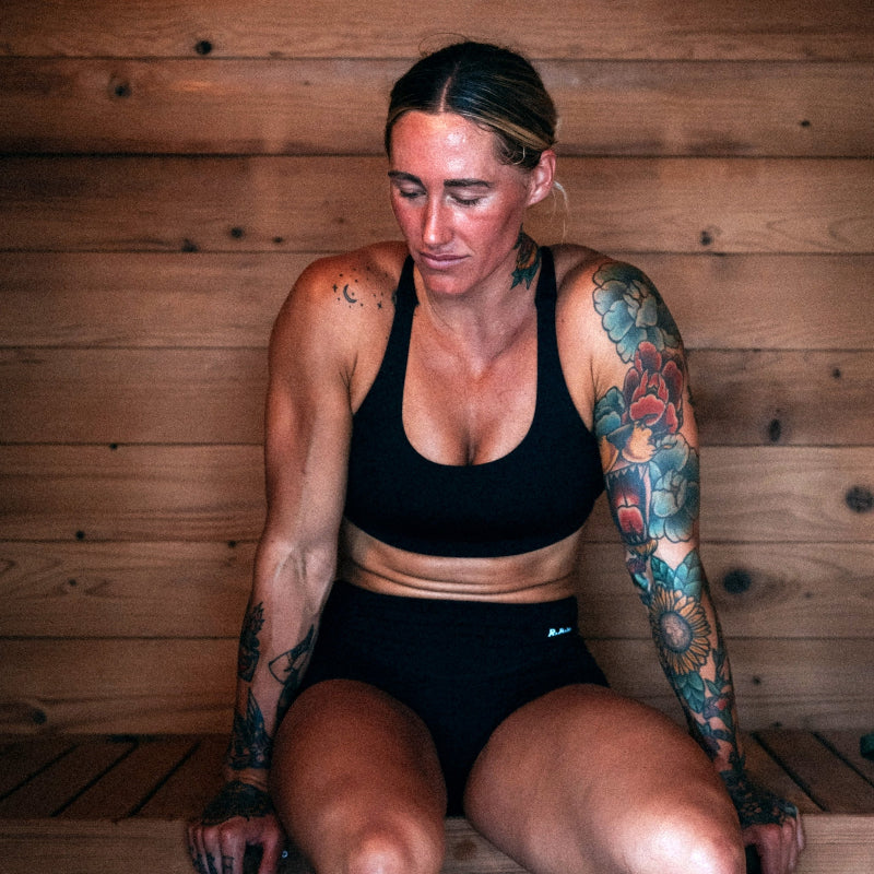 Cabin Outdoor Sauna - 4 Person w/ Harvia Spirit Wi-Fi 8kW Heater