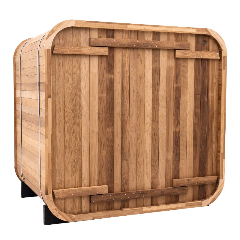Summit Canadian Thermowood Outdoor Sauna (6-Person) with Harvia KIP 8kW Heater