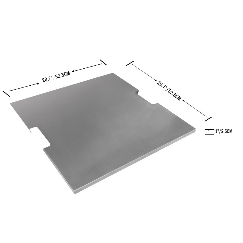 Stainless Steel Lid for Manhattan Propane Fire Table