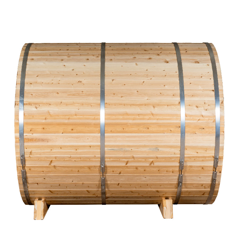 Canadian Timber Tranquility MP Cedar 4-5 Person Traditional Outdoor Barrel Sauna