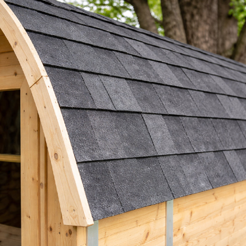 Canadian Timber Tranquility MP Cedar 4-5 Person Traditional Outdoor Barrel Sauna