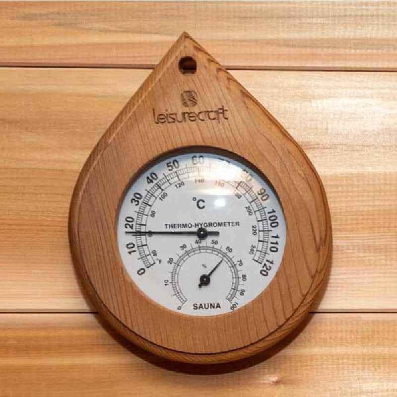 Canadian Timber Georgian Cedar Outdoor Cabin Sauna (3-4 Person) with Harvia 8kW Heater