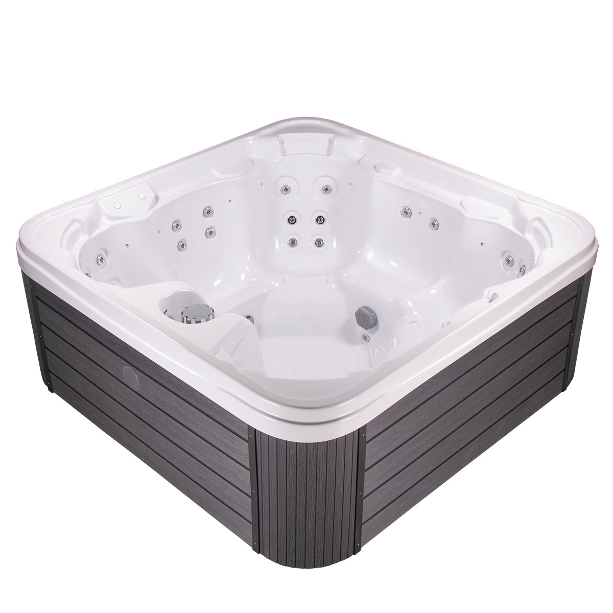 Vacation 7-Person 44-Jet Square Hot Tub