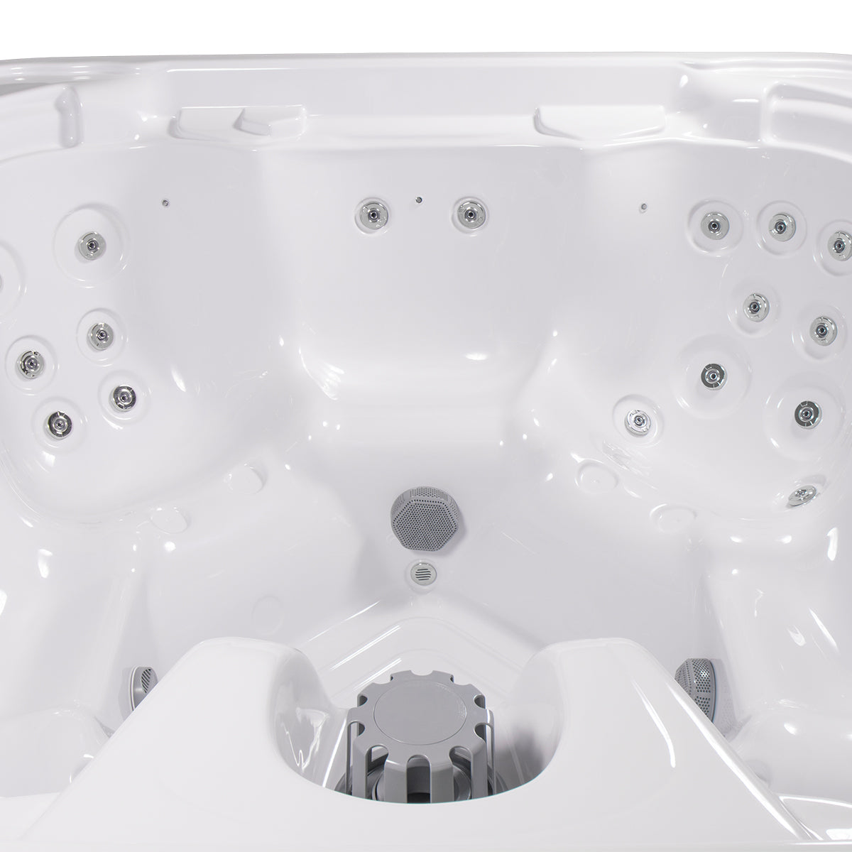 Vacation 7-Person 44-Jet Square Hot Tub
