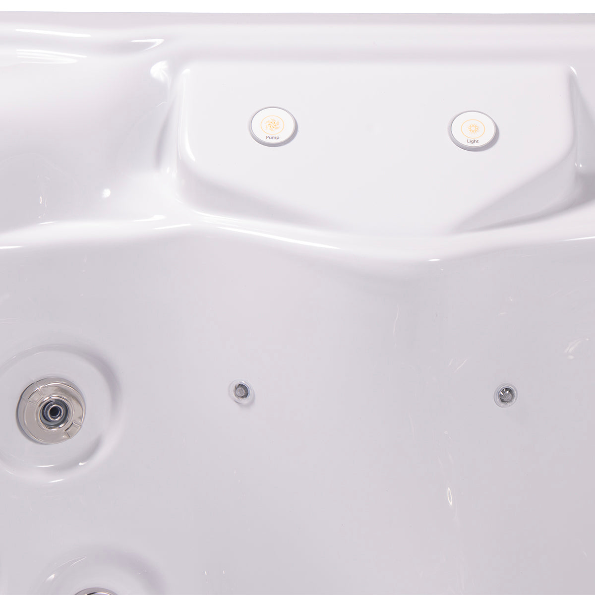 Vacation 7-Person 44-Jet Square Hot Tub