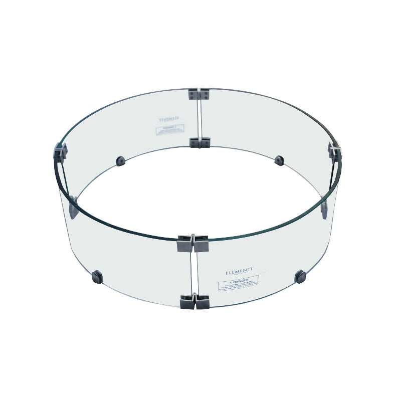 Wind Screen for Lunar Bowl Propane Fire Table