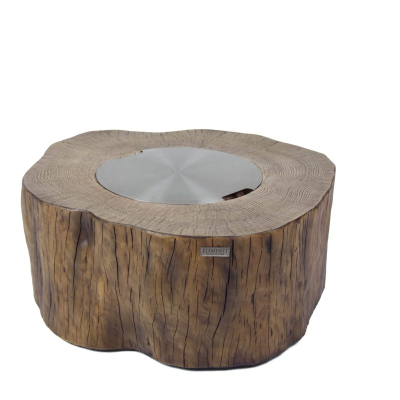 Manchester Propane Fire Table in Red Wood