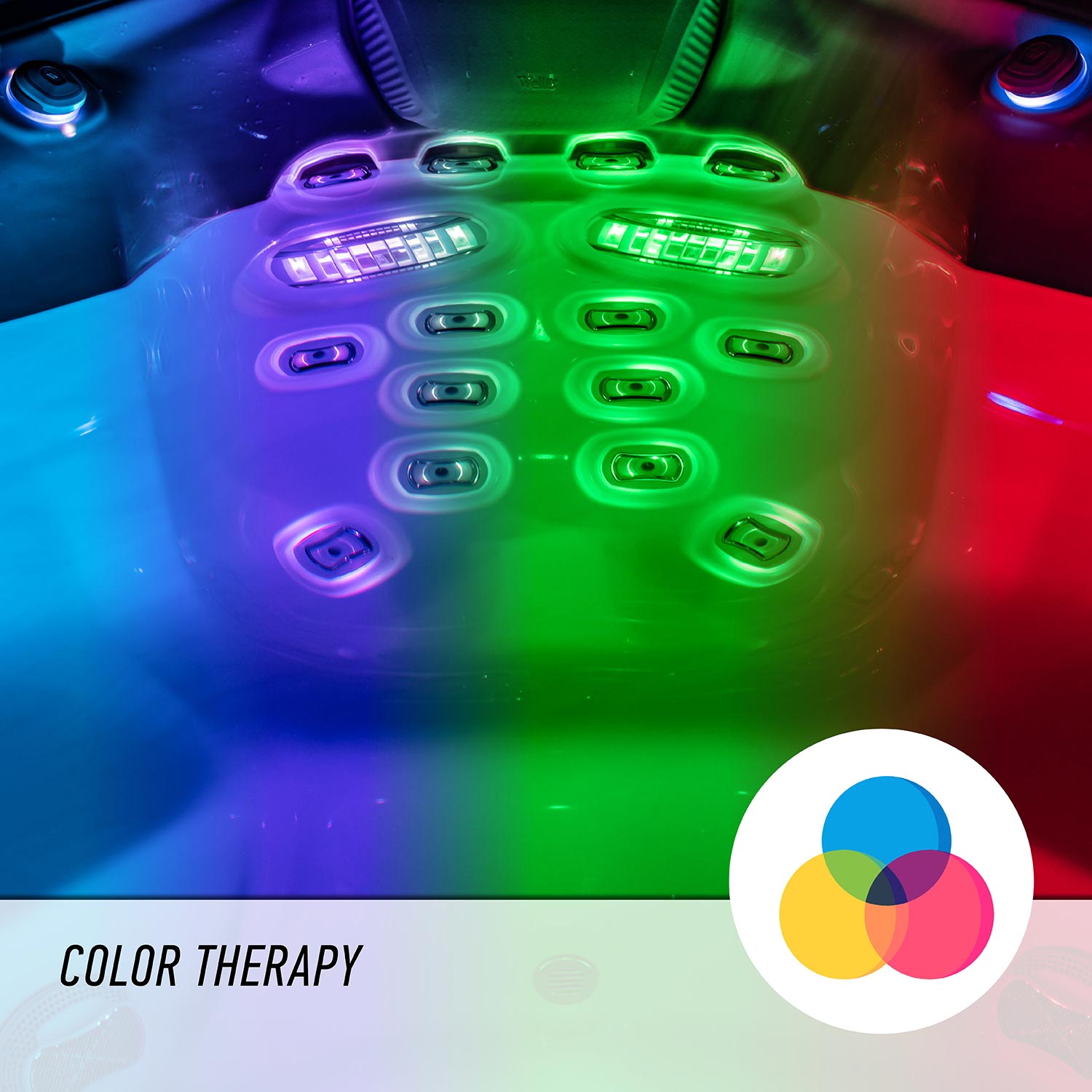 New York 6-Person 49-Jet Square Hot Tub