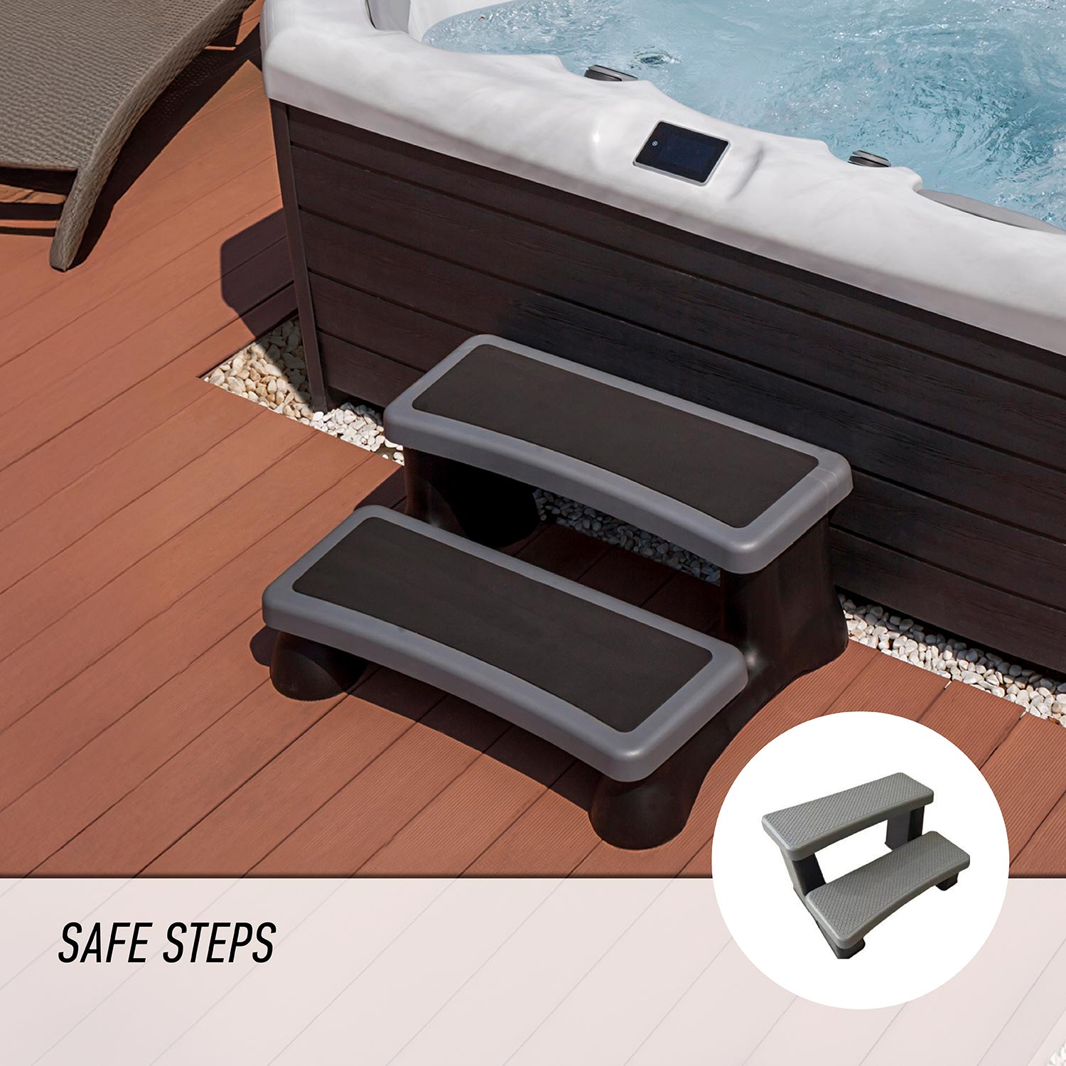 Dallas 6-Person 82-Jet Square Hot Tub