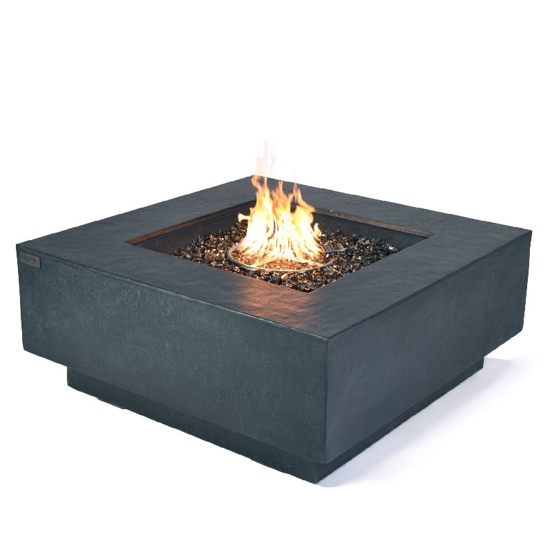 Bergen Propane Fire Table in Dark Gray