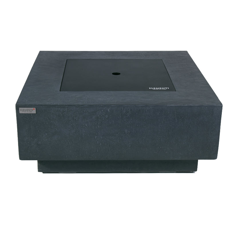 Bergen Propane Fire Table in Dark Gray
