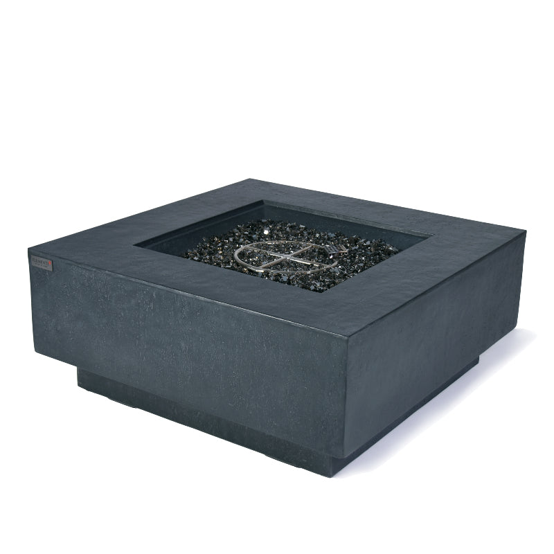 Bergen Propane Fire Table in Dark Gray