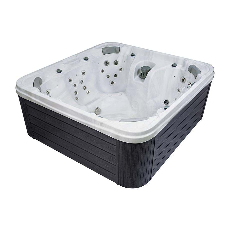 Chicago 7-Person 50-Jet Square Hot Tub