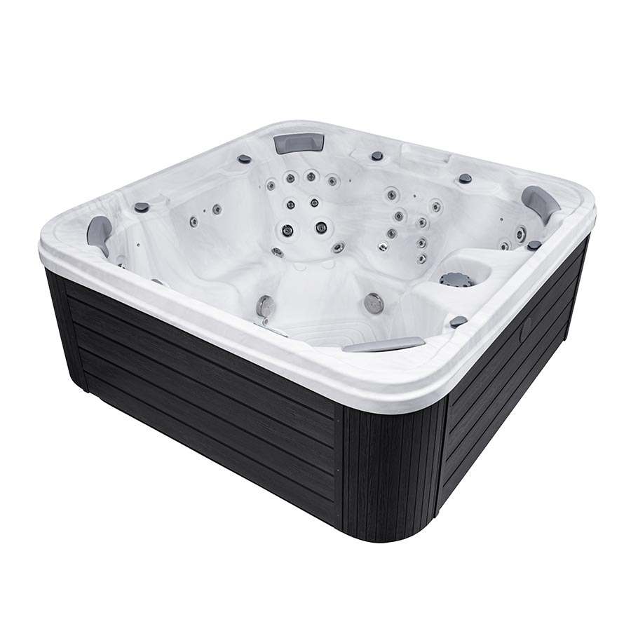Chicago 7-Person 50-Jet Square Hot Tub