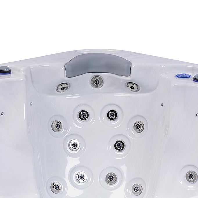 Jersey 6-Person 46-Jet Square Hot Tub