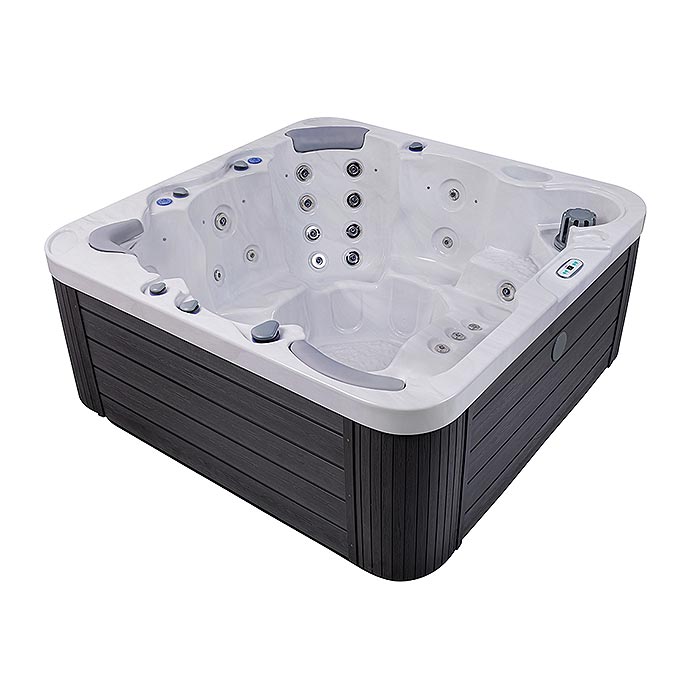 Jersey 6-Person 46-Jet Square Hot Tub