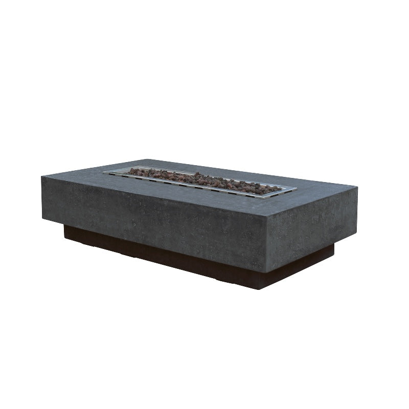 Hampton Propane Fire Table in Dark Gray