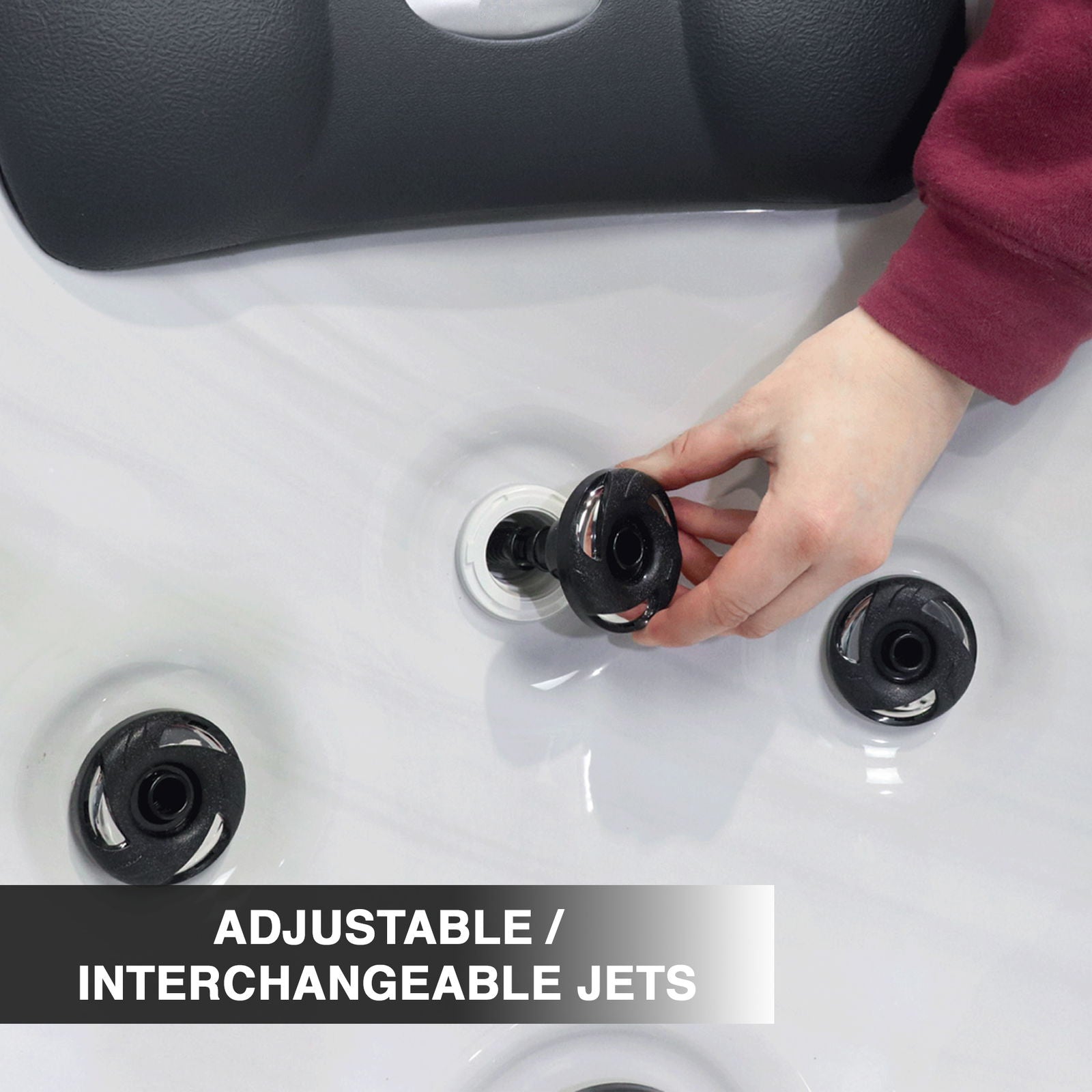 LYS4500 5-Person Plug & Play Hot Tub