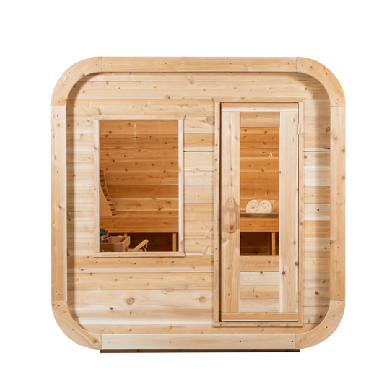 Canadian Timber Luna Cedar 2-3 Person Traditional Outdoor Sauna