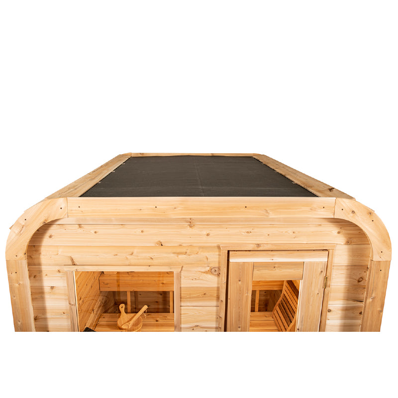 Canadian Timber Luna Cedar 2-3 Person Traditional Outdoor Sauna