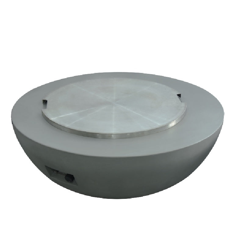 Stainless Steel Lid for Lunar Bowl Propane Fire Table