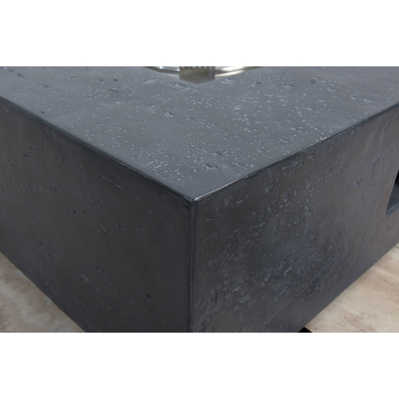 Manhattan Propane Fire Table in Dark Gray