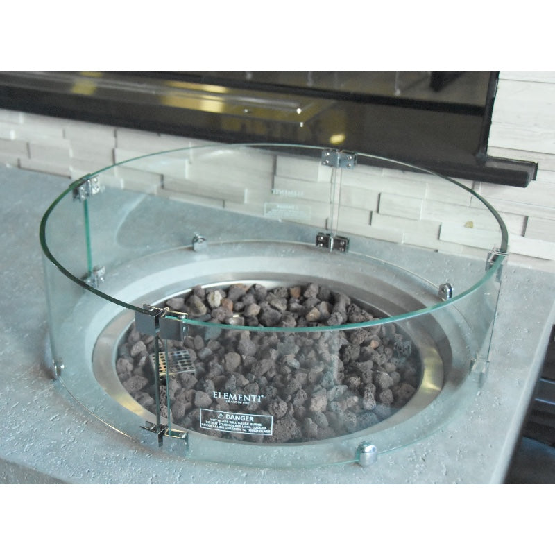 Wind Screen for Metropolis Propane Fire Table