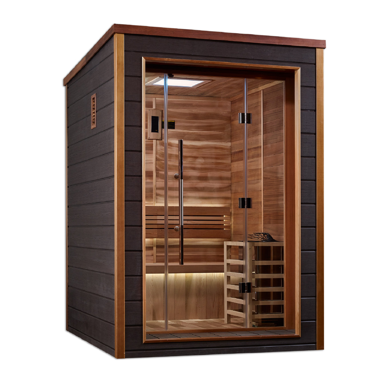 Narvik Cedar-Interior 2-Person Traditional Outdoor Modern Sauna