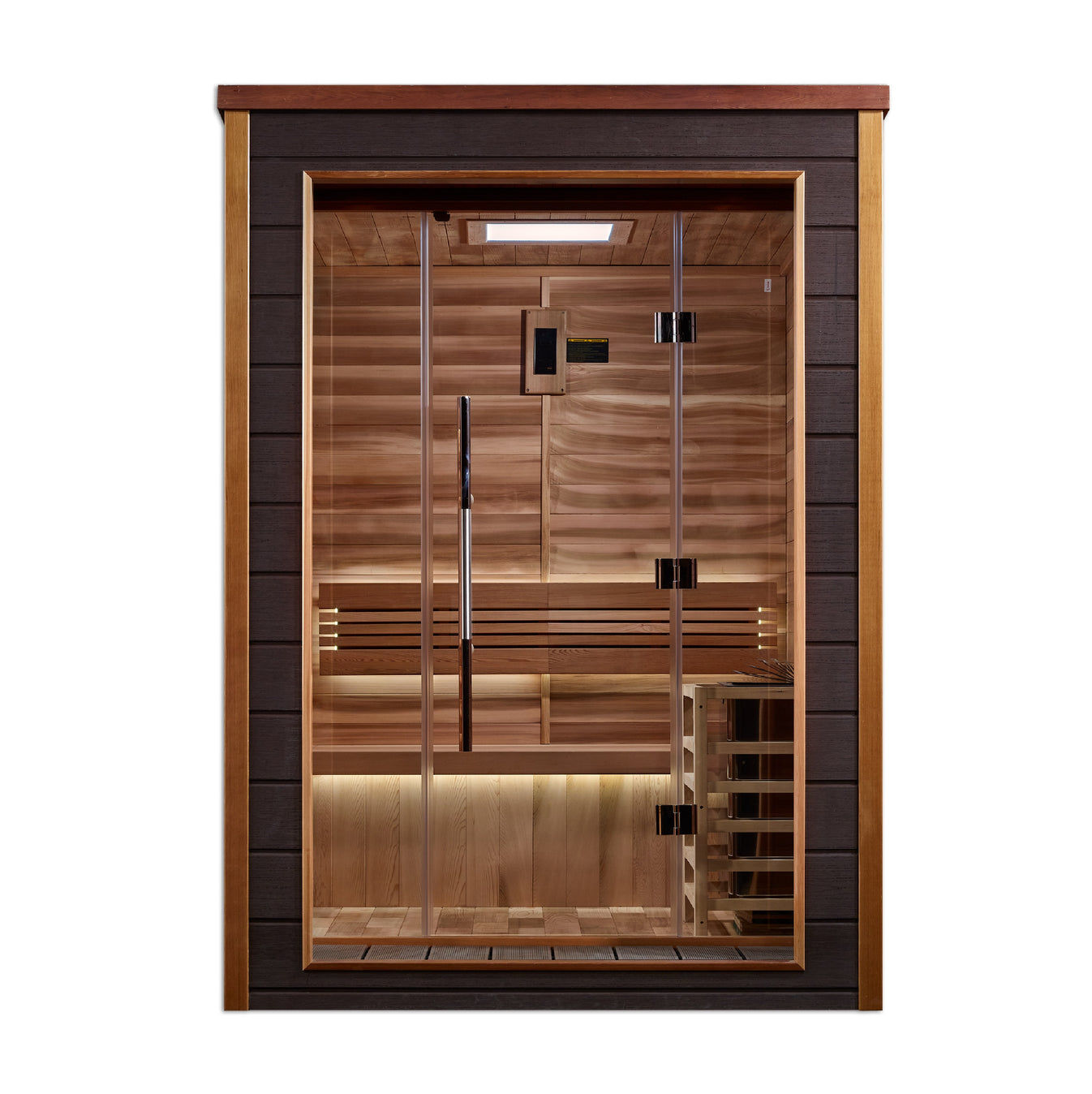 Narvik Cedar-Interior 2-Person Traditional Outdoor Modern Sauna
