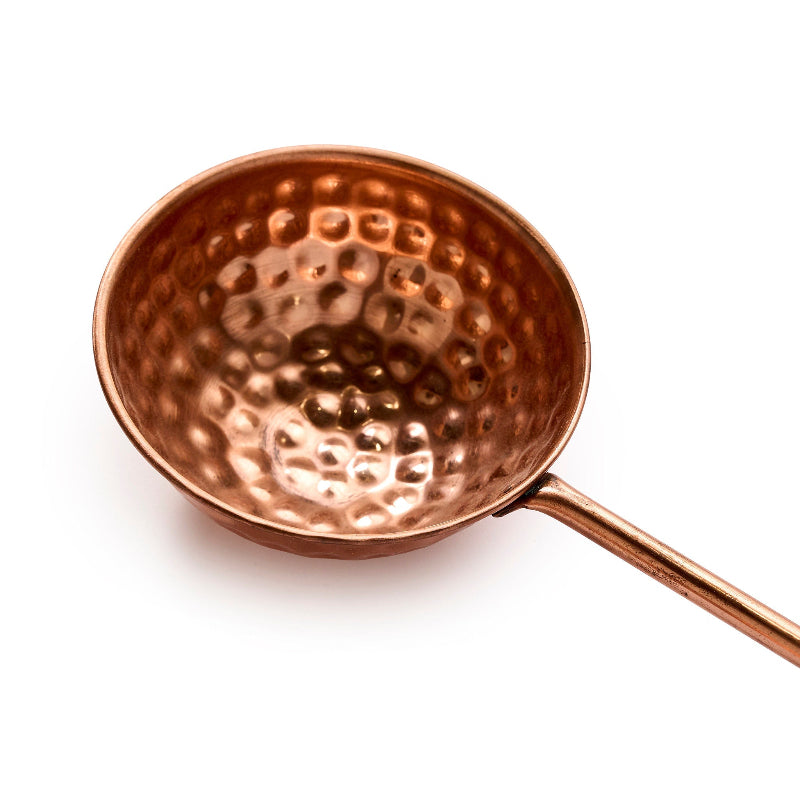 Copper Bucket & Ladle Set