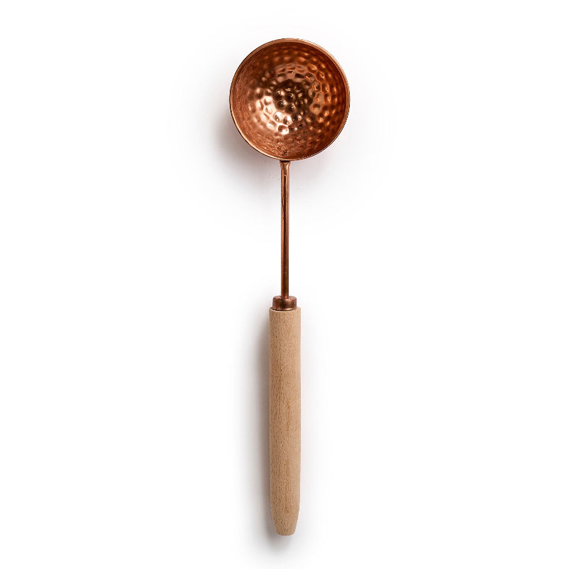Copper Bucket & Ladle Set