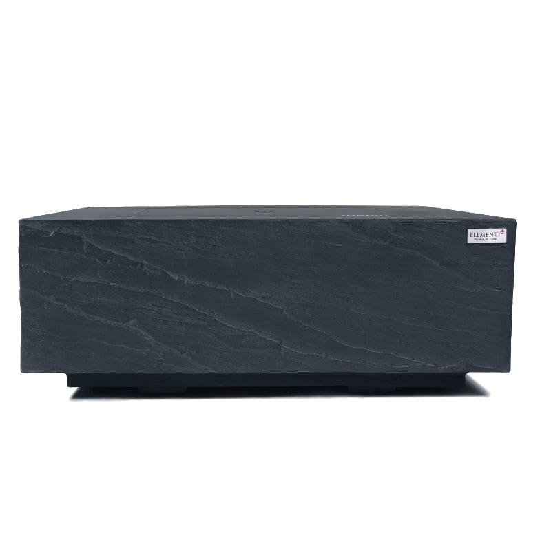 Roraima Propane Fire Table in Slate Black