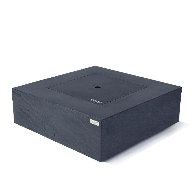 Roraima Propane Fire Table in Slate Black