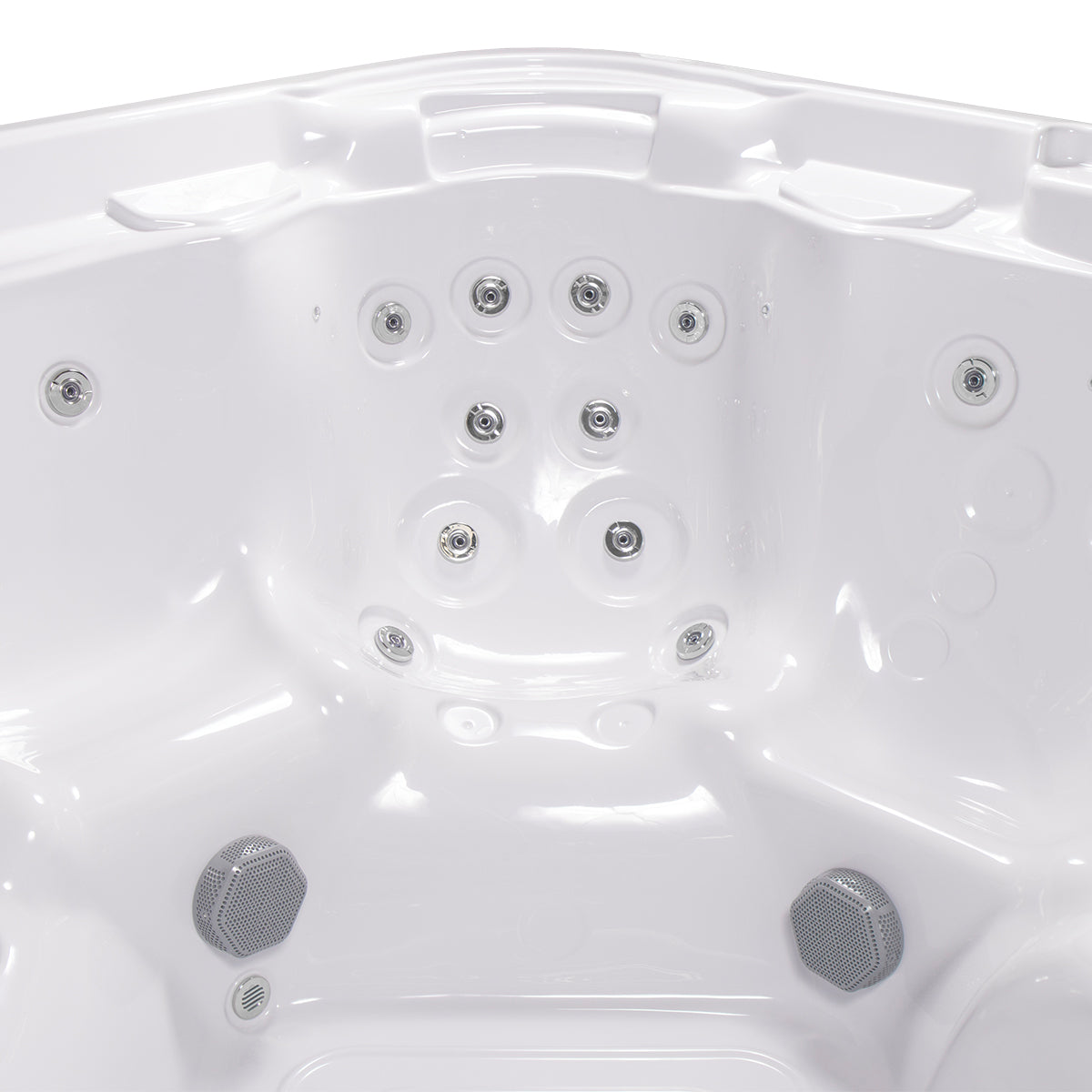 Vacation 7-Person 44-Jet Square Hot Tub