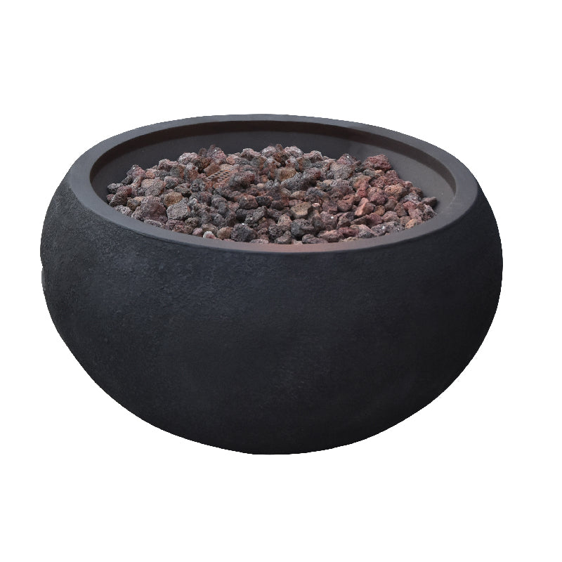 York Fire Bowl in Dark Gray
