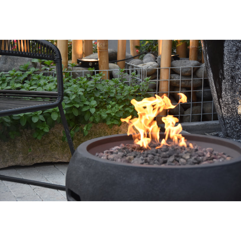 York Fire Bowl in Dark Gray