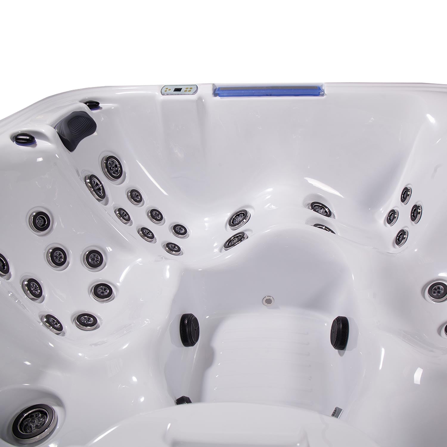 Hollywood 5-Person 51-Jet Square Hot Tub